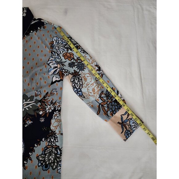 LuLaRoe Women's Paisley Print Long Sleeve Classic Ellie Shirt Dress Size Medium - Picture 11 of 11